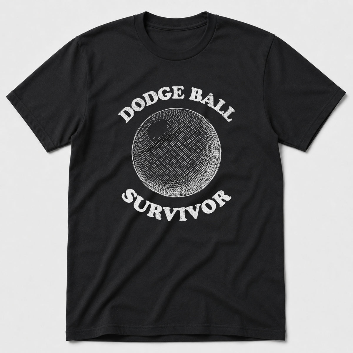Dodge Ball Survivor T-Shirt - Black