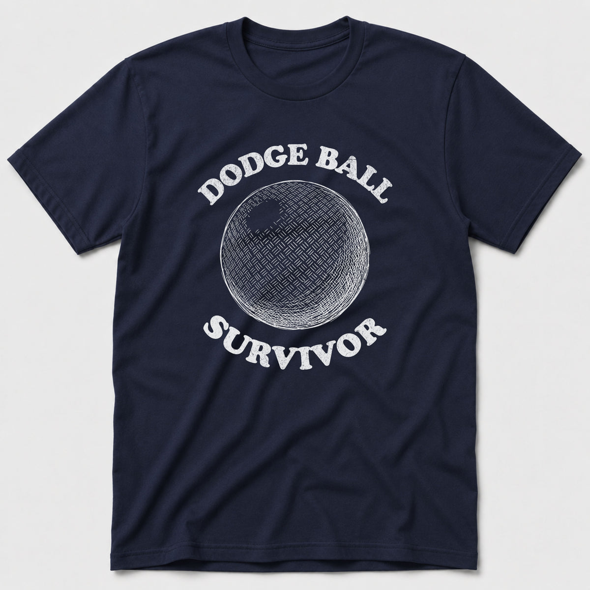 Dodge Ball Survivor T-Shirt - Navy