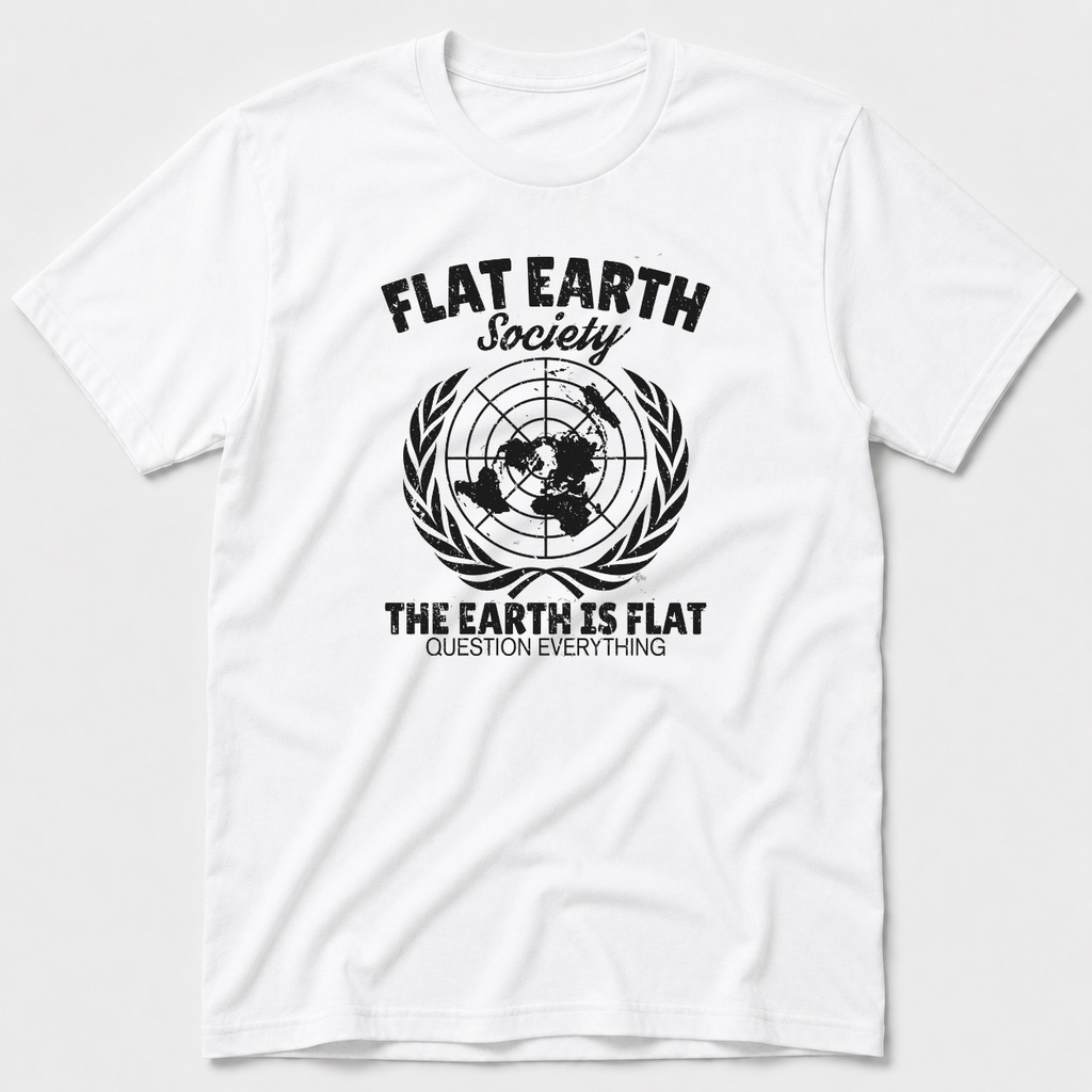 Flat Earth Society T-Shirt