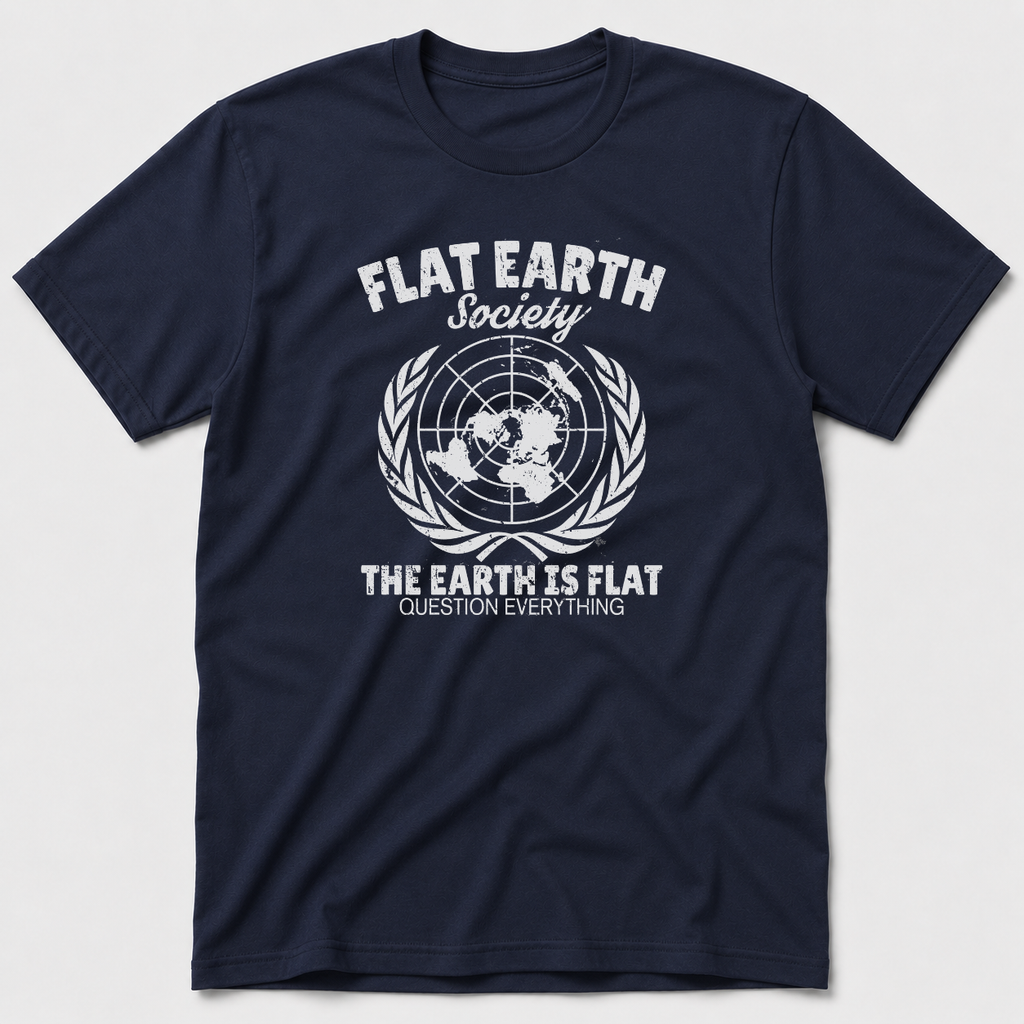 Flat Earth Society T-Shirt