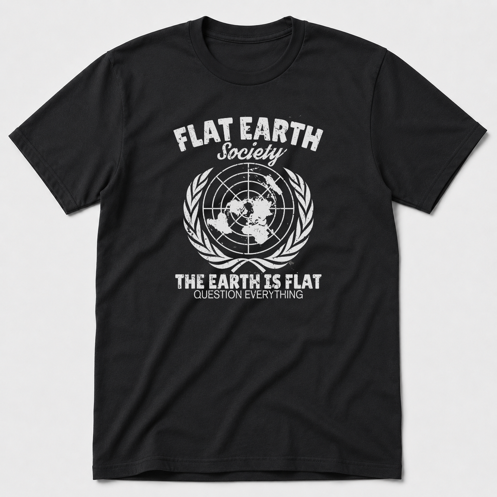 Flat Earth Society T-Shirt