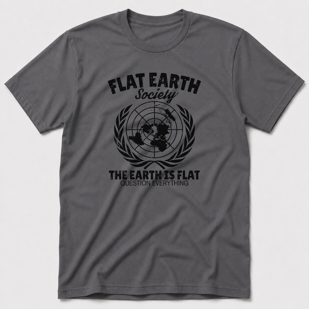 Flat Earth Society T-Shirt