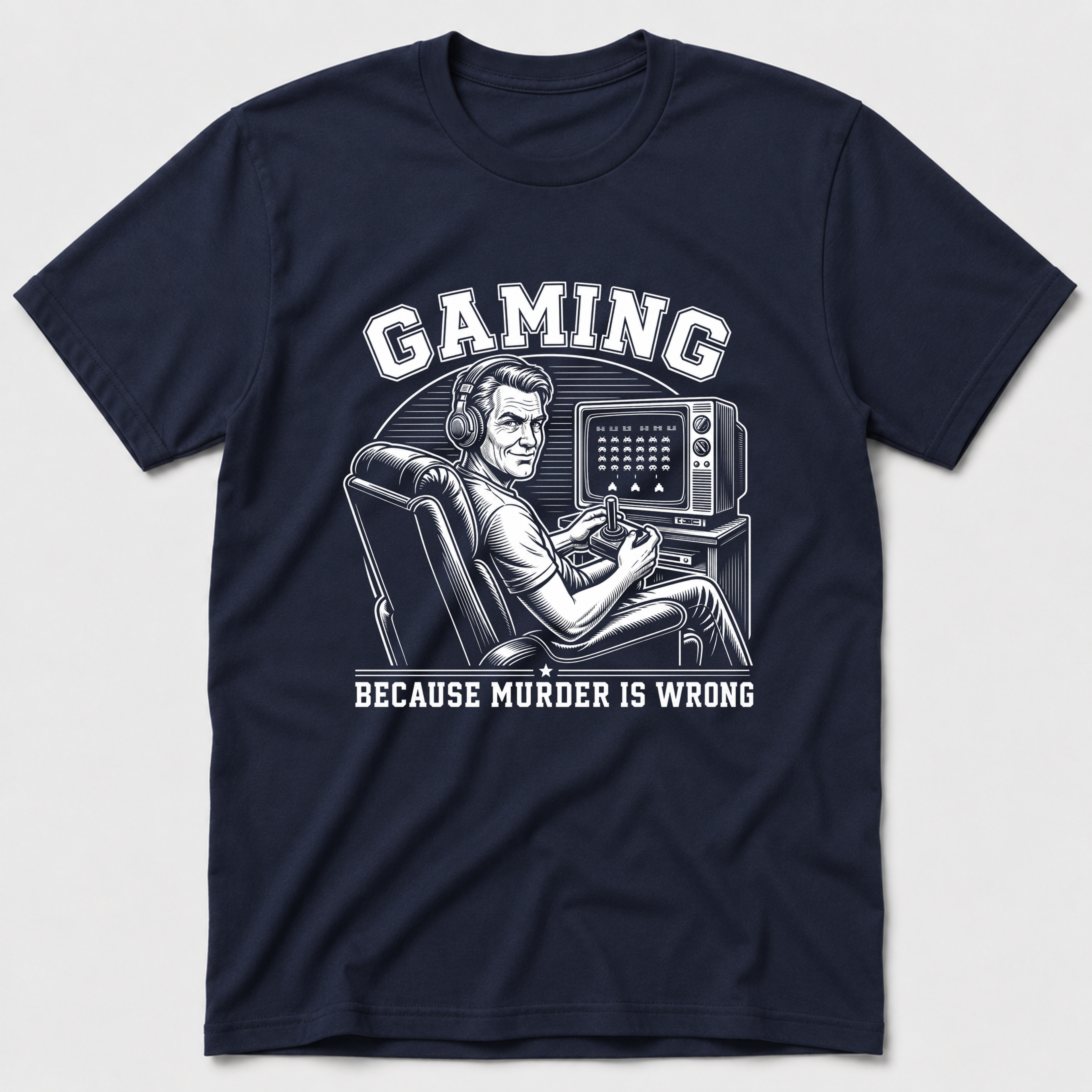 Gaming Because Murder Is Wrong T-Shirt