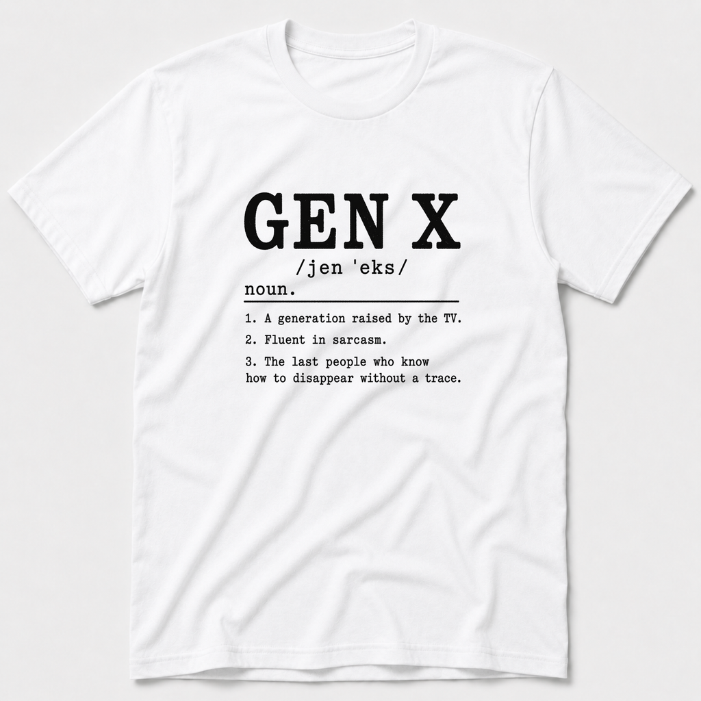 Gen X Definition T-Shirt