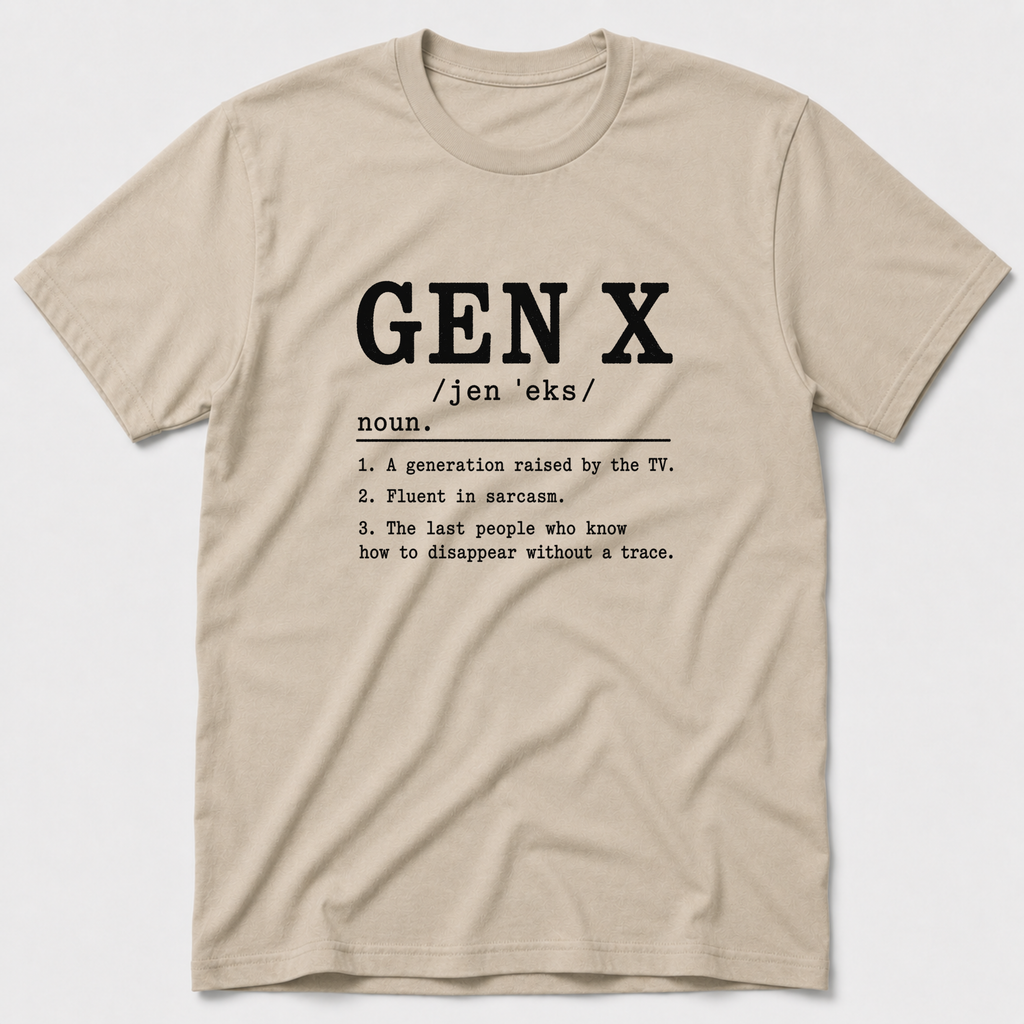 Gen X Definition T-Shirt