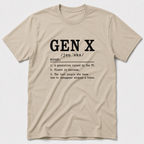 Gen X Definition T-Shirt