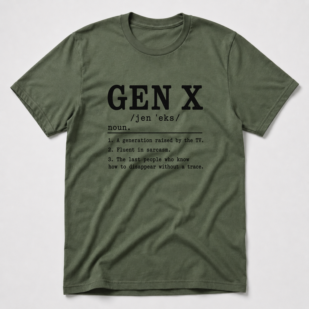 Gen X Definition T-Shirt
