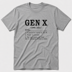 Gen X Definition T-Shirt