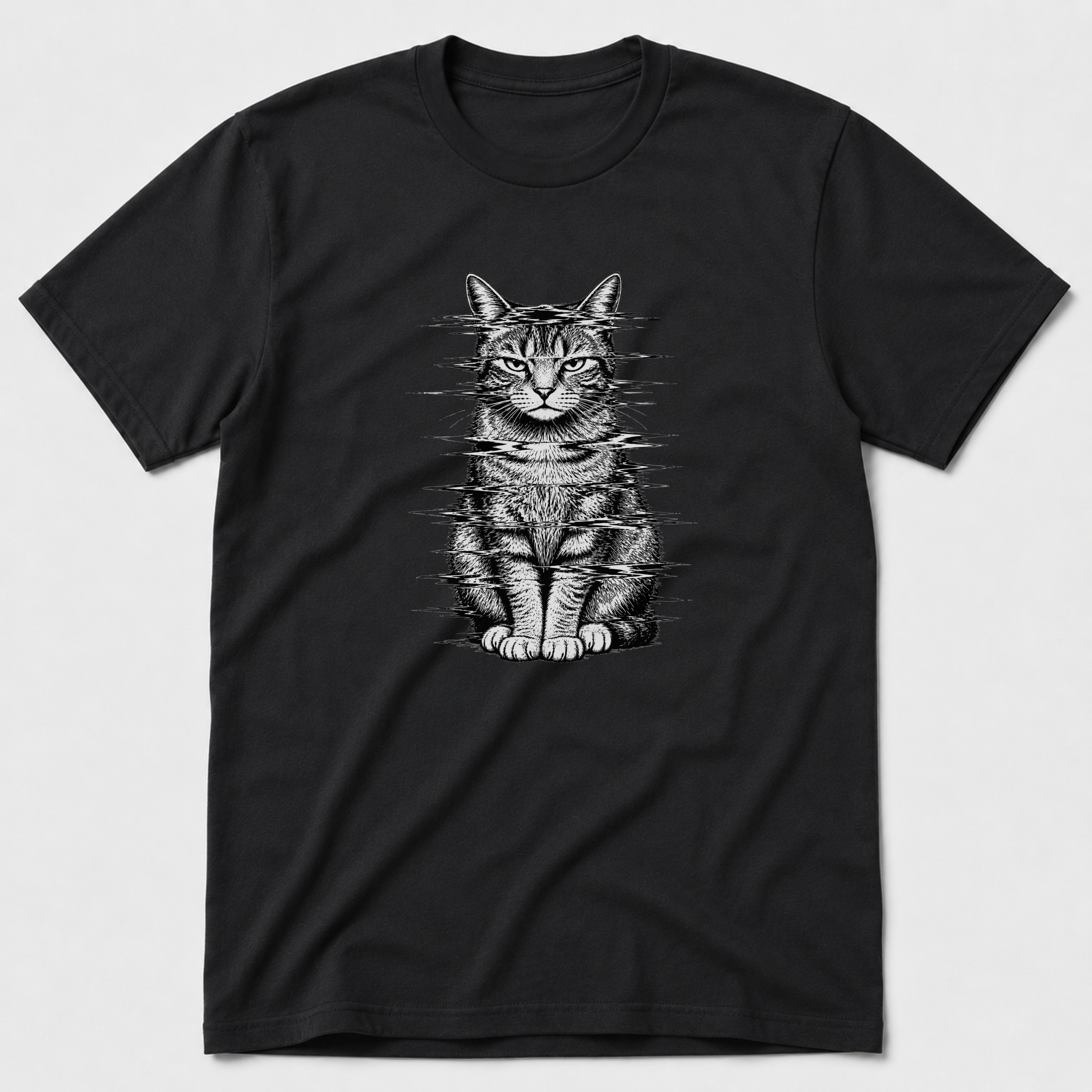 Glitching Cat T-Shirt
