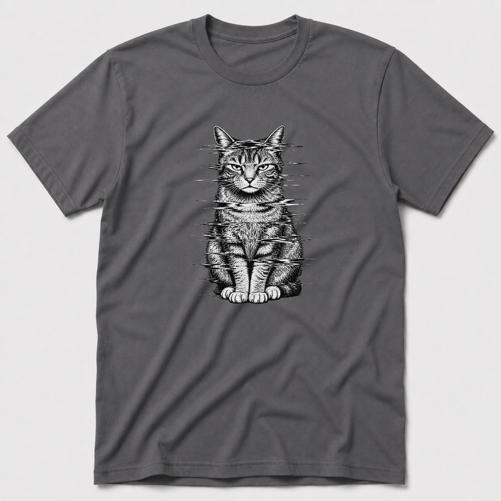 Glitching Cat T-Shirt