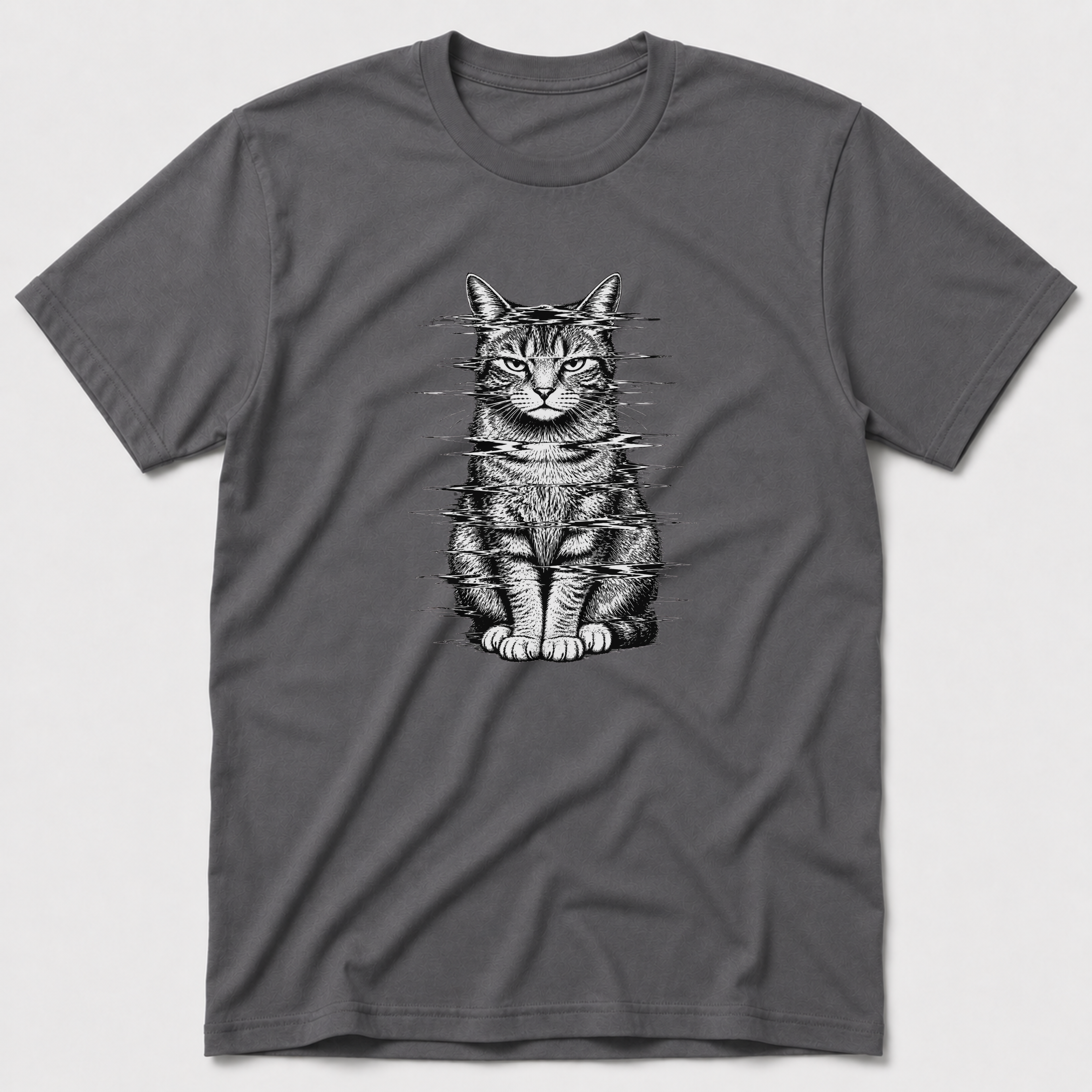 Glitching Cat T-Shirt