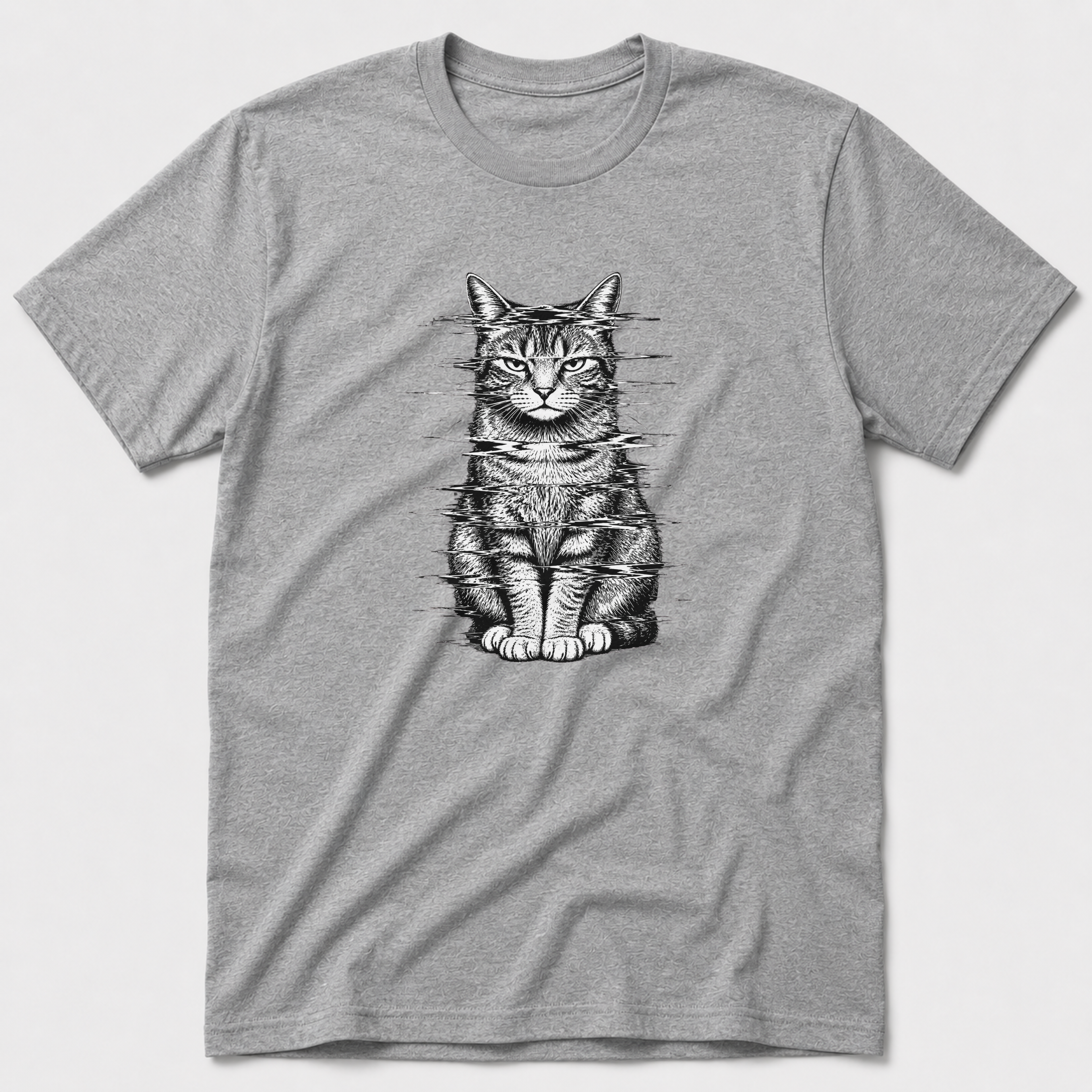 Glitching Cat T-Shirt