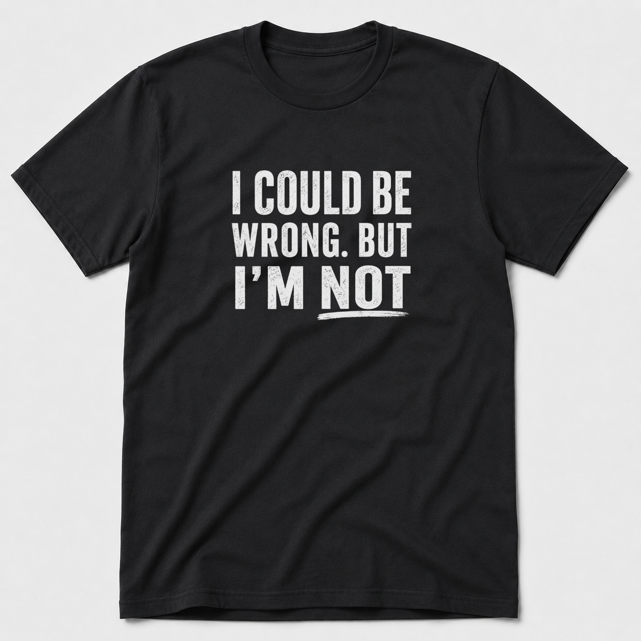 I Could Be Wrong T-Shirt