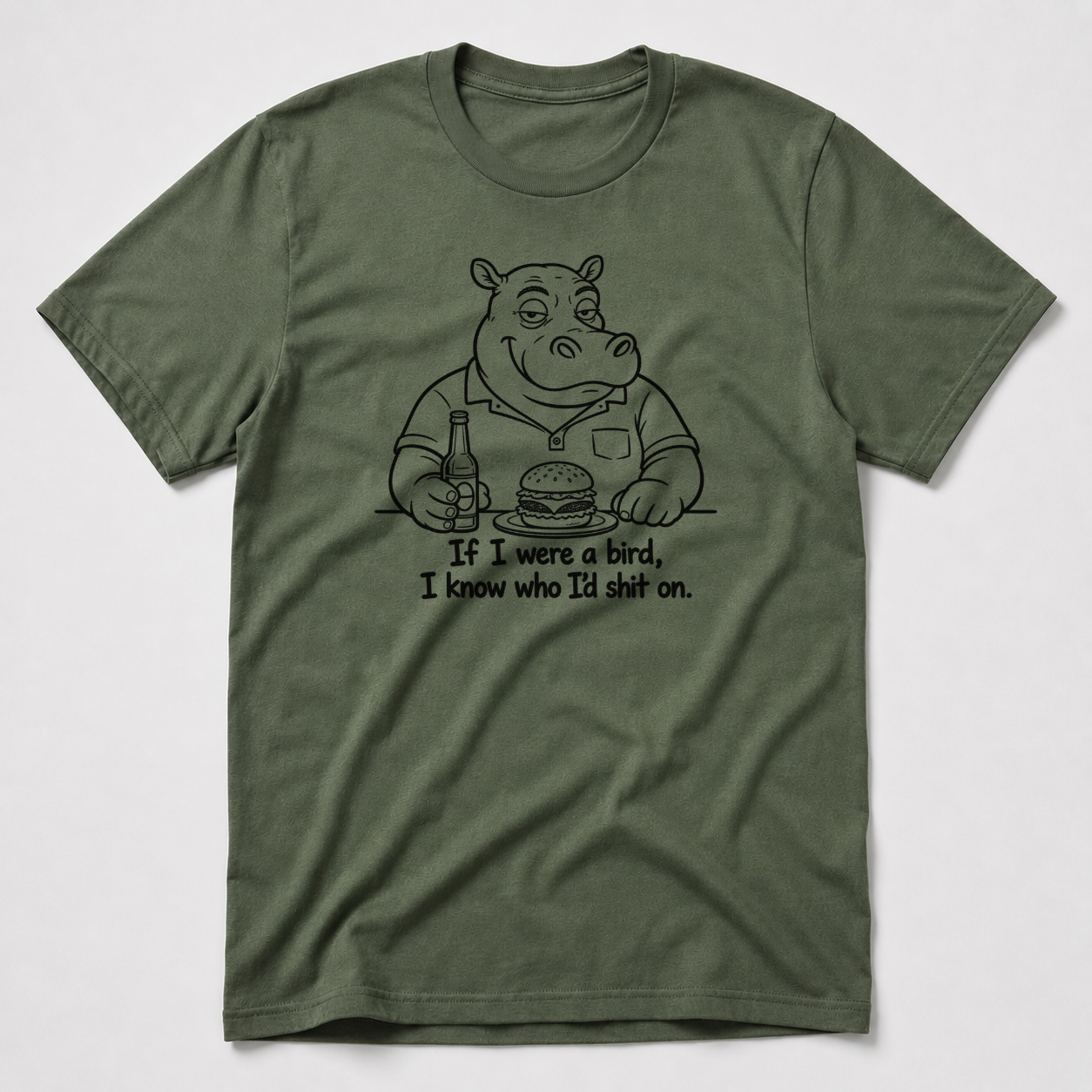 I Know Who I'd Shit on T-Shirt