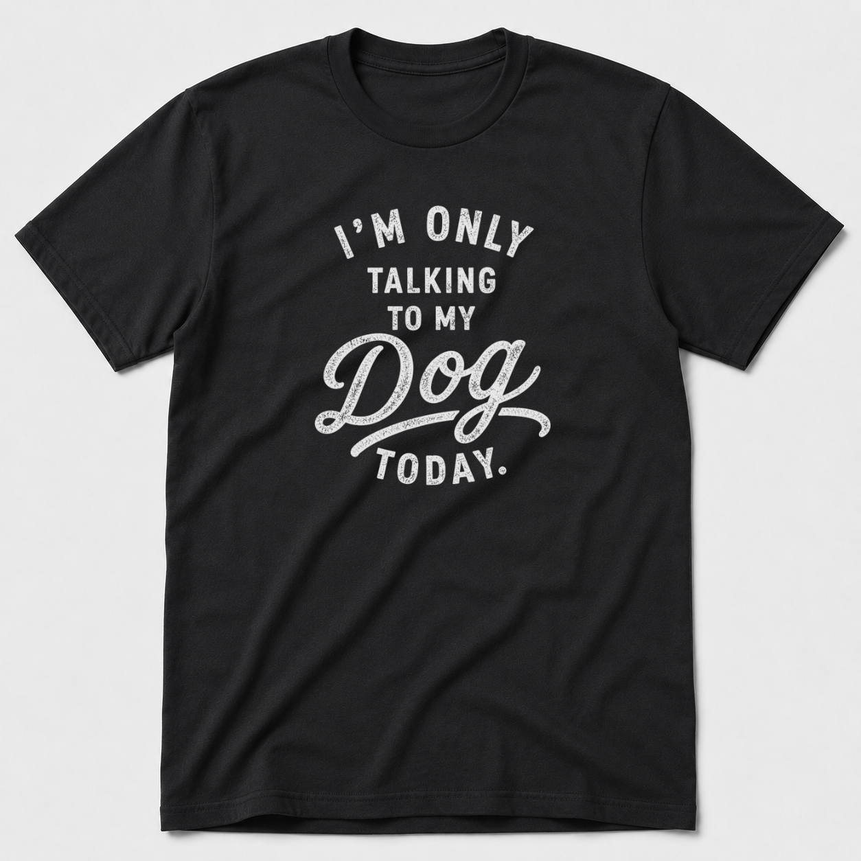 I'm Only Talking To My Dog Today T-Shirt