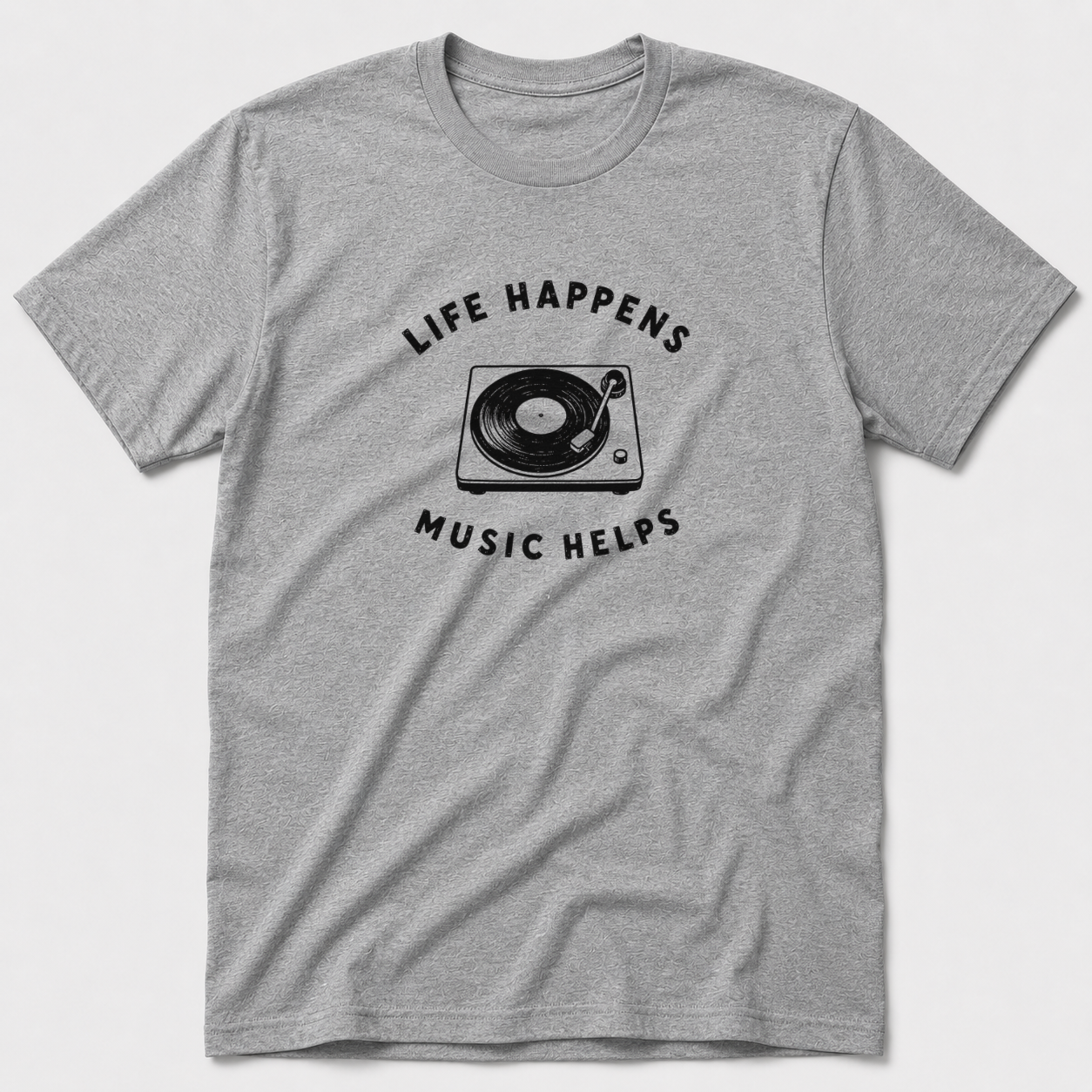 Life Happens Music Helps T-Shirt
