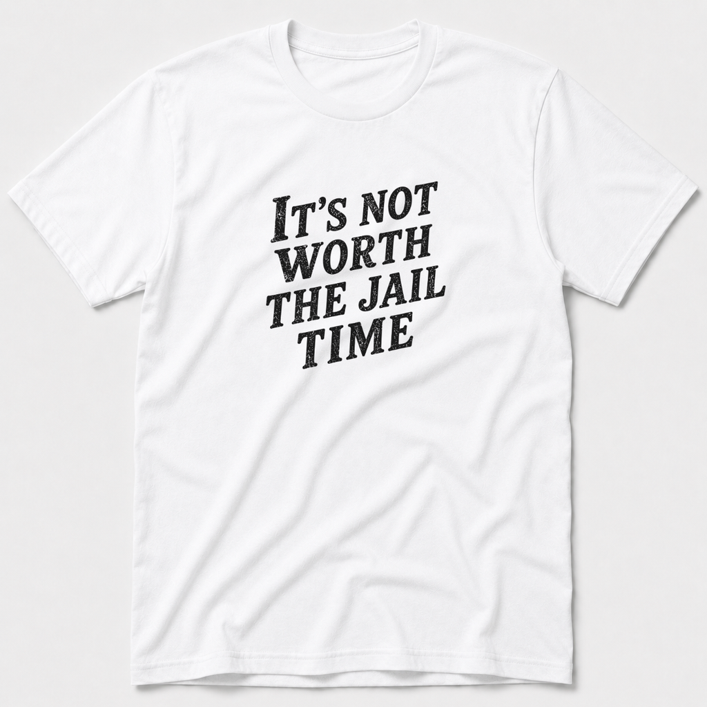 Not Worth The Jail Time T-Shirt