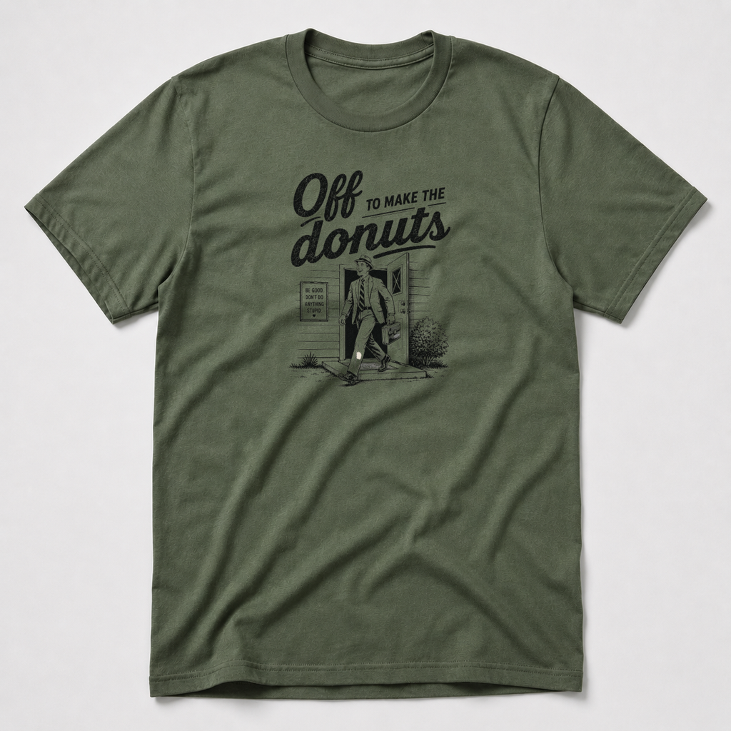 Off To Make The Donuts T-Shirt