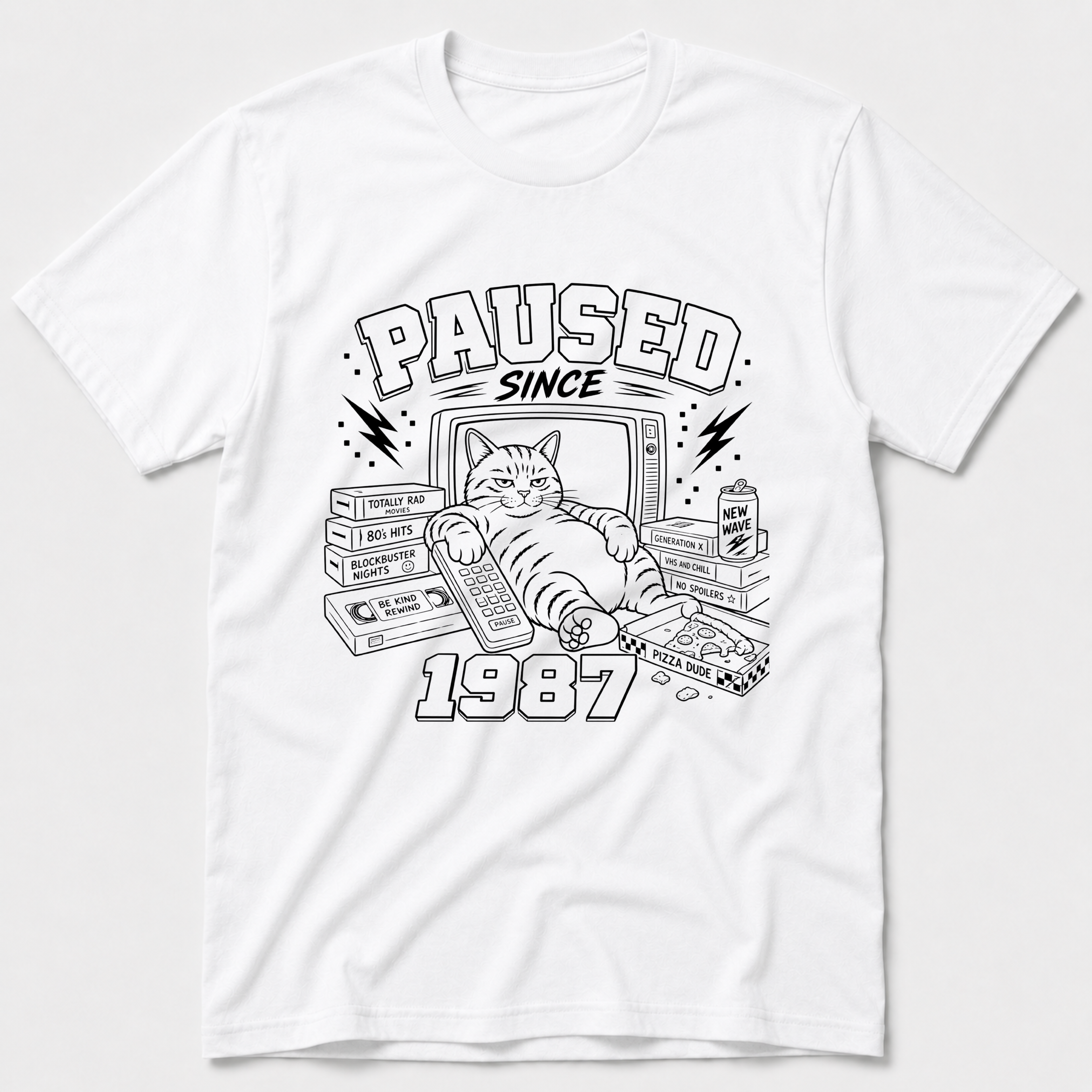 Paused Since 1987 T-Shirt