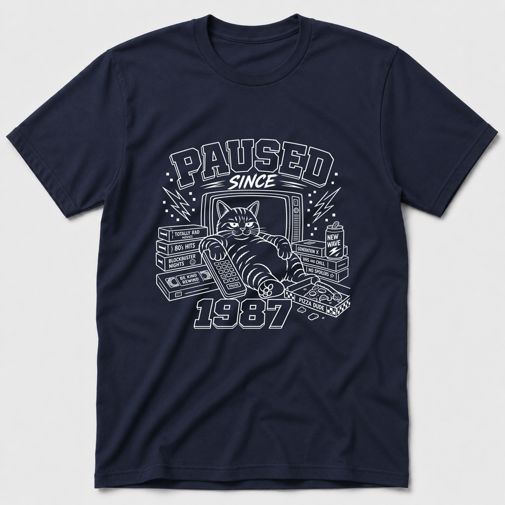 Paused Since 1987 T-Shirt