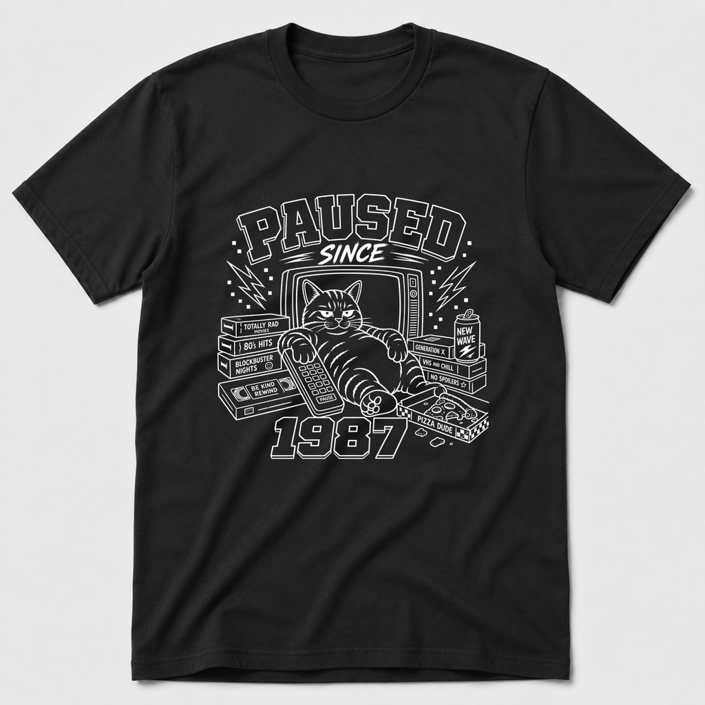 Paused Since 1987 T-Shirt