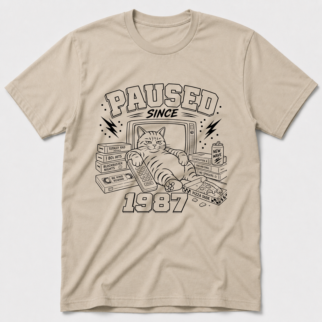 Paused Since 1987 T-Shirt