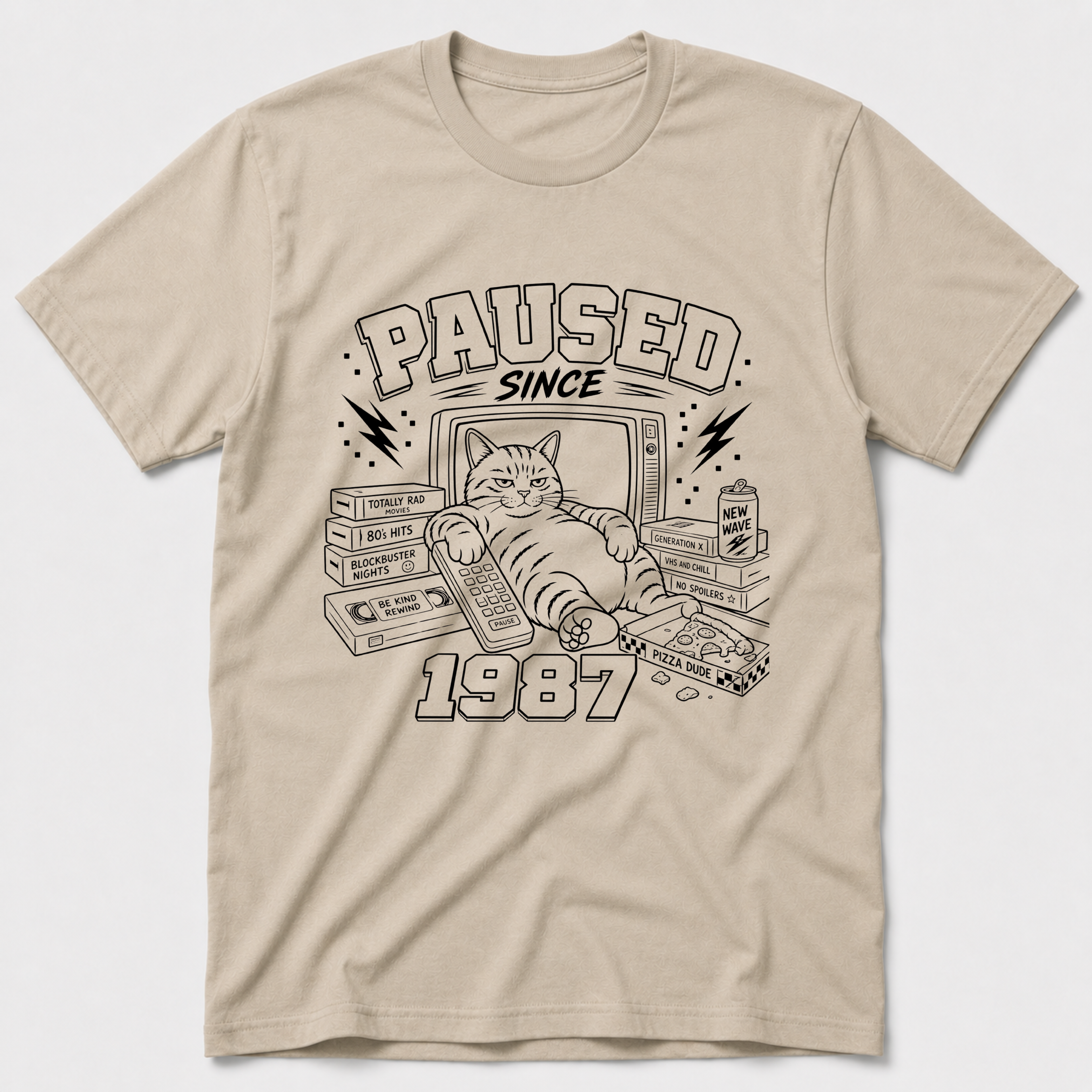 Paused Since 1987 T-Shirt