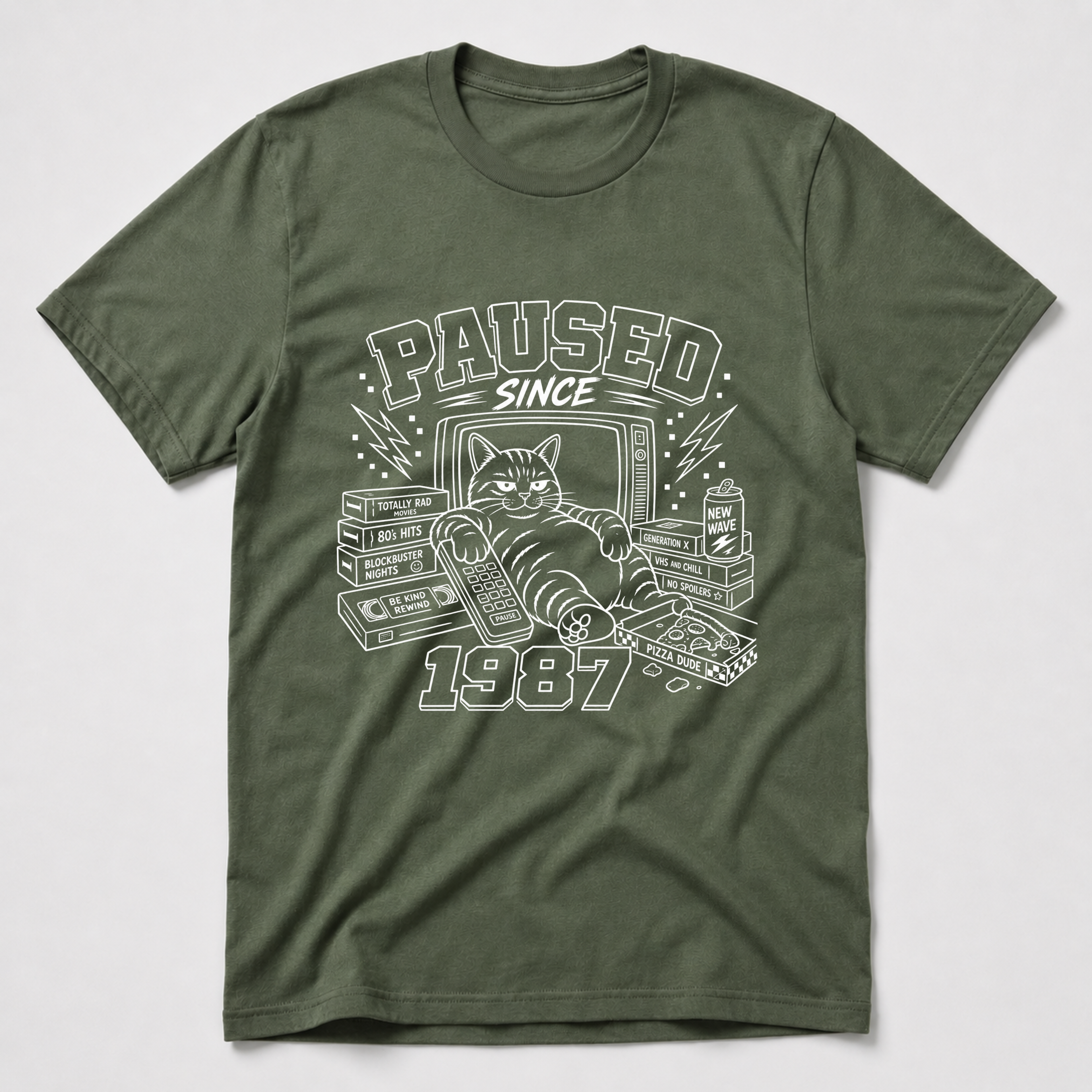 Paused Since 1987 T-Shirt