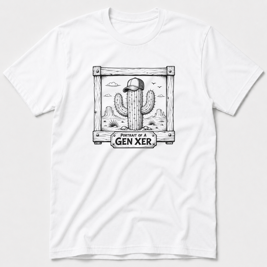 Portrait Of A Gen Xer T-Shirt