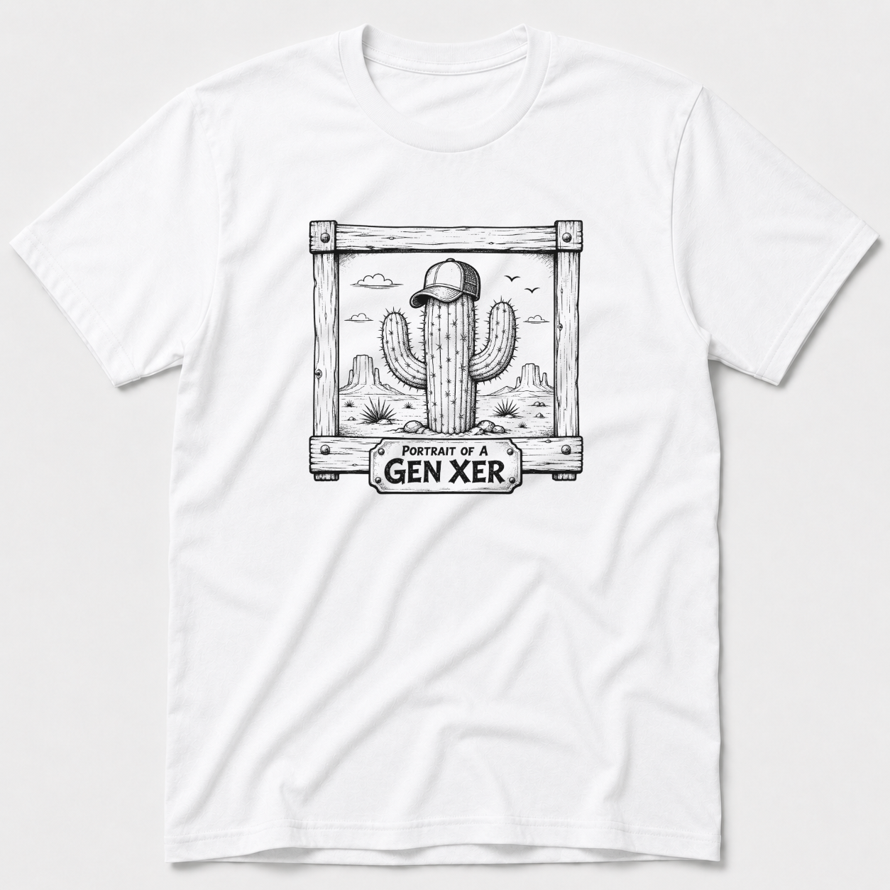 Portrait Of A Gen Xer T-Shirt