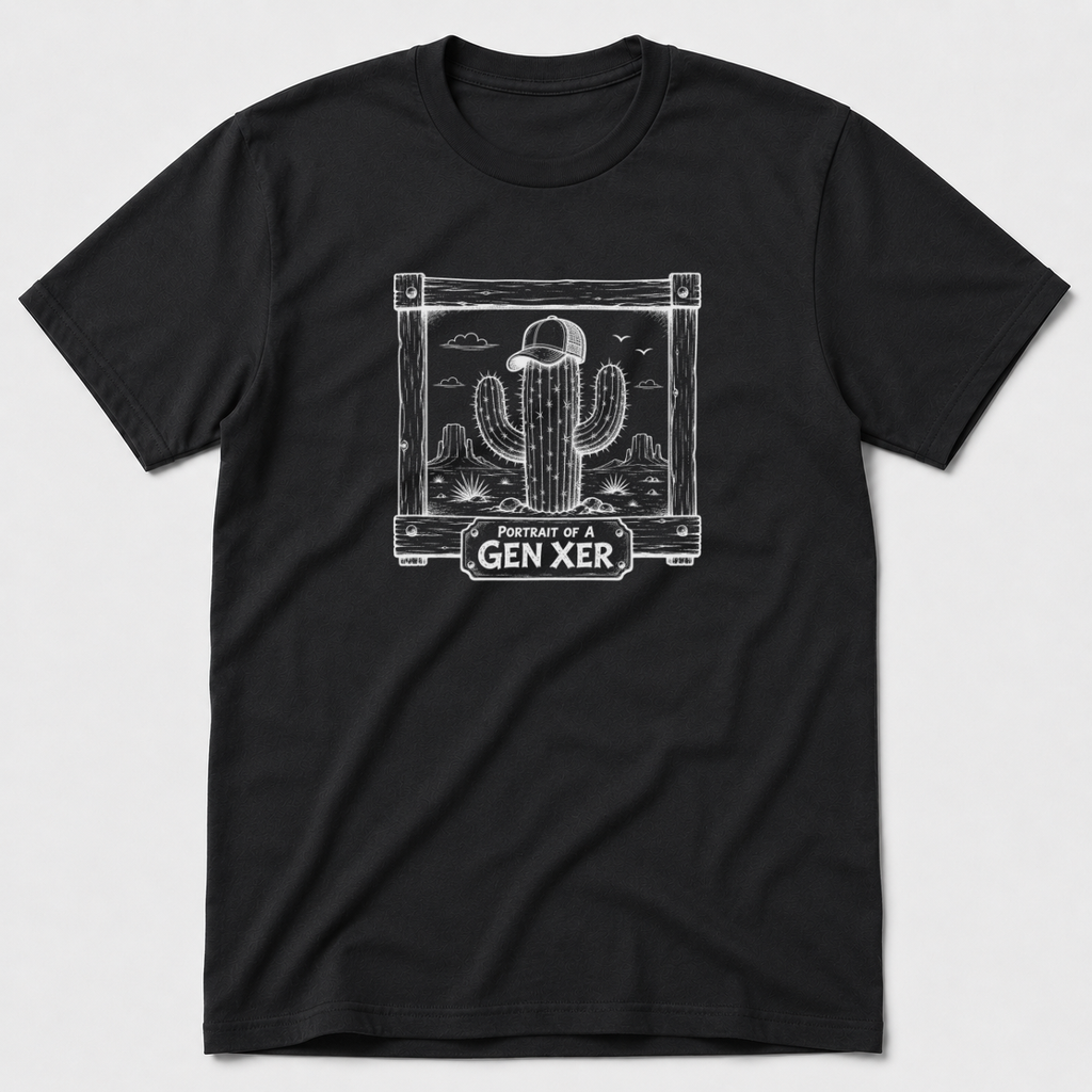 Portrait Of A Gen Xer T-Shirt