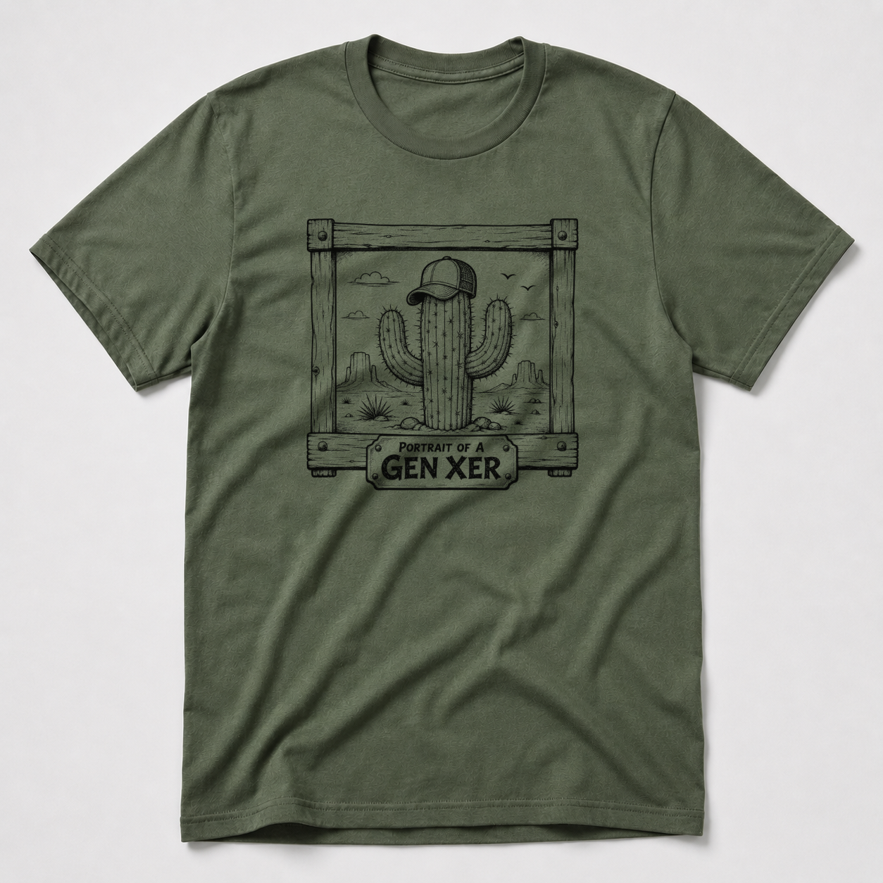 Portrait Of A Gen Xer T-Shirt