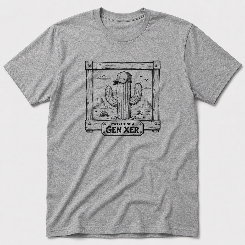 Portrait Of A Gen Xer T-Shirt