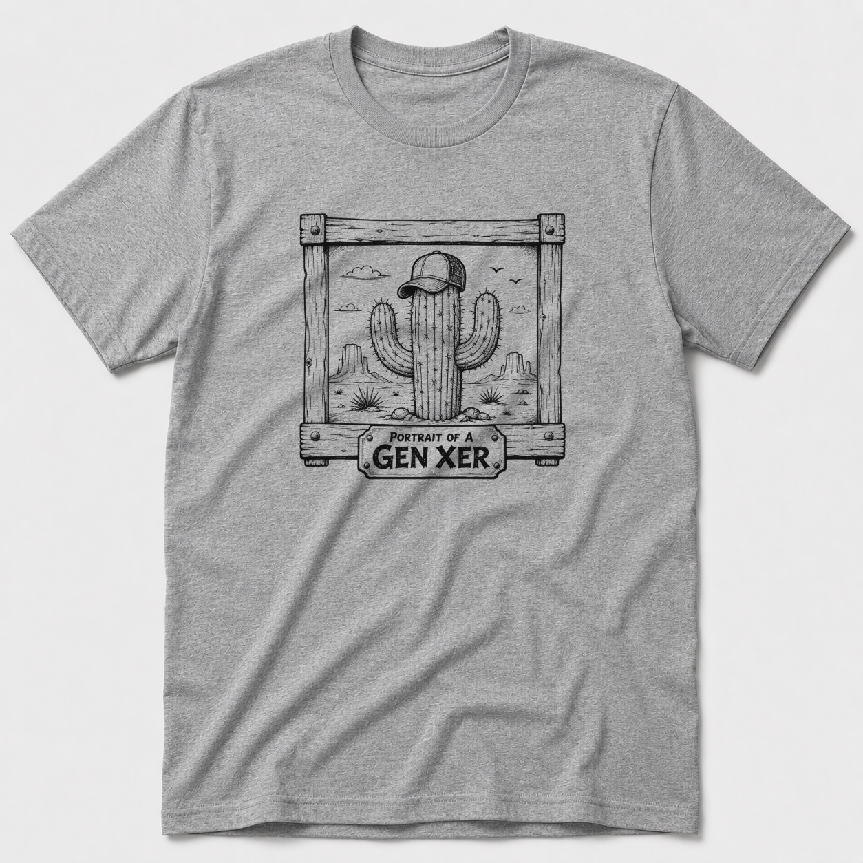 Portrait Of A Gen Xer T-Shirt