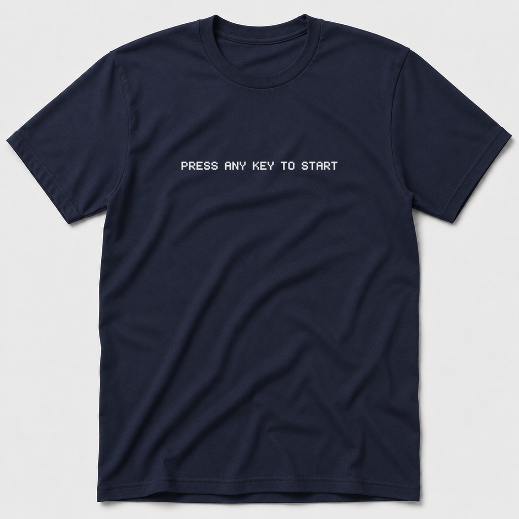 Press Any Key To Start T-Shirt