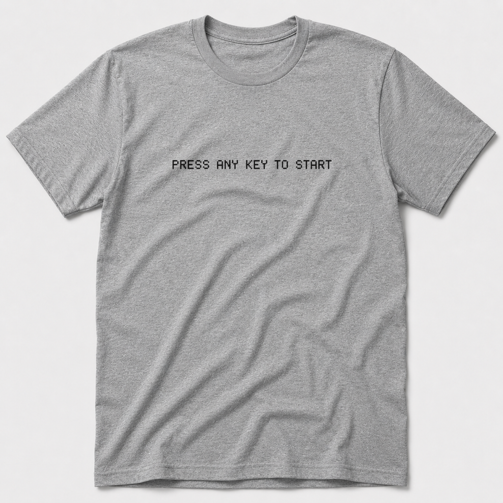 Press Any Key To Start T-Shirt