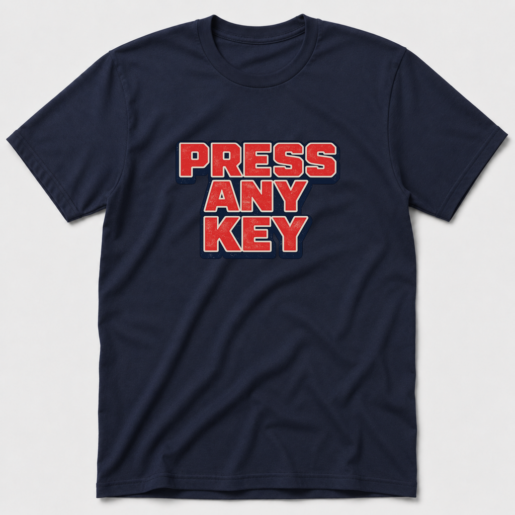 Press Any Key T-Shirt