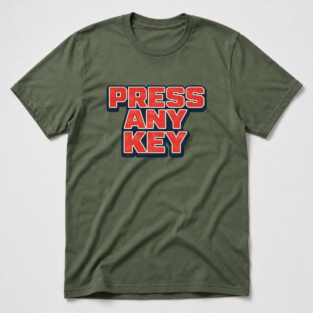 Press Any Key T-Shirt