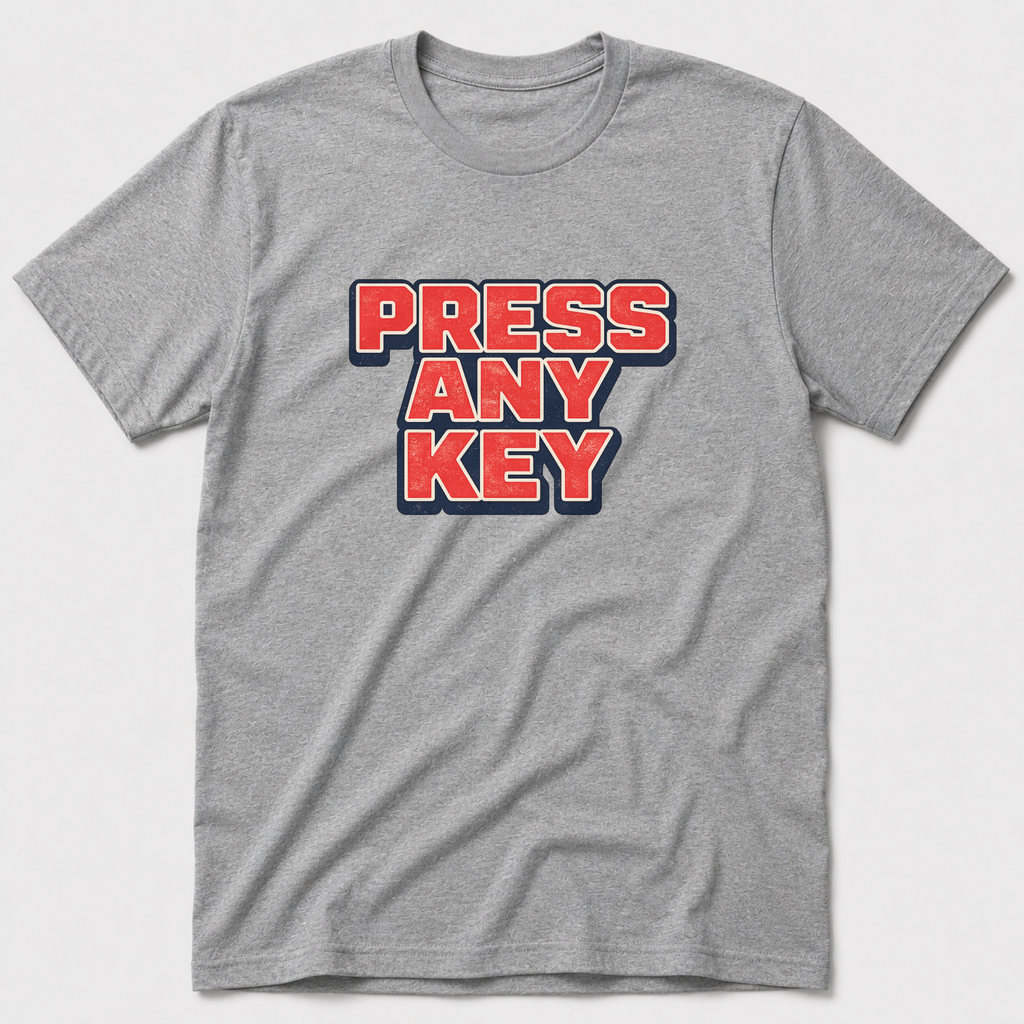 Press Any Key T-Shirt