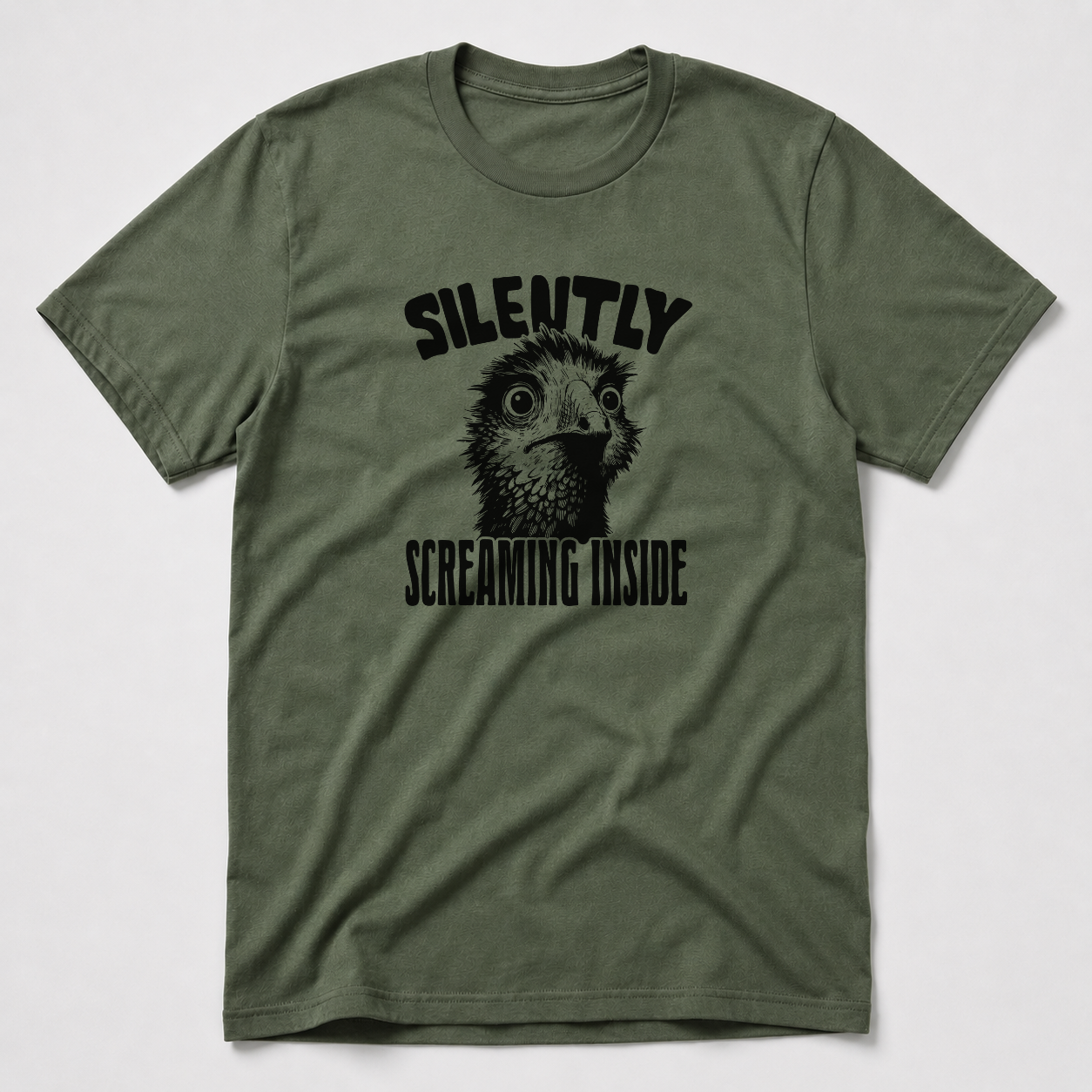 Silently Screaming Inside T-Shirt