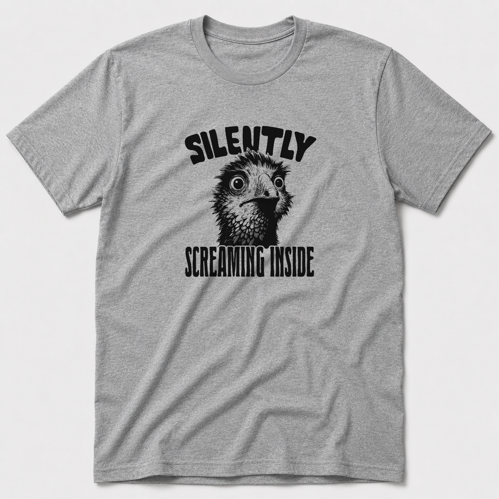 Silently Screaming Inside T-Shirt