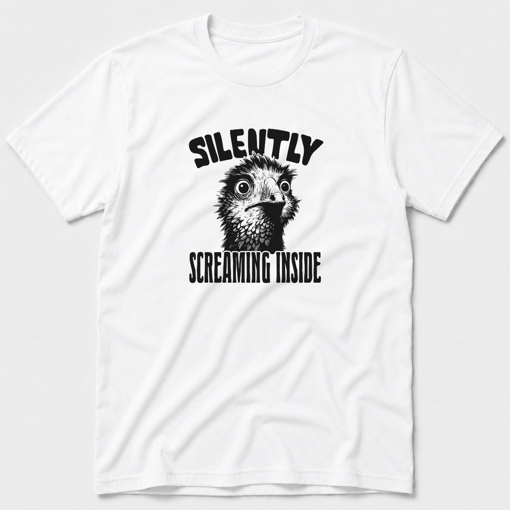 Silently Screaming Inside T-Shirt