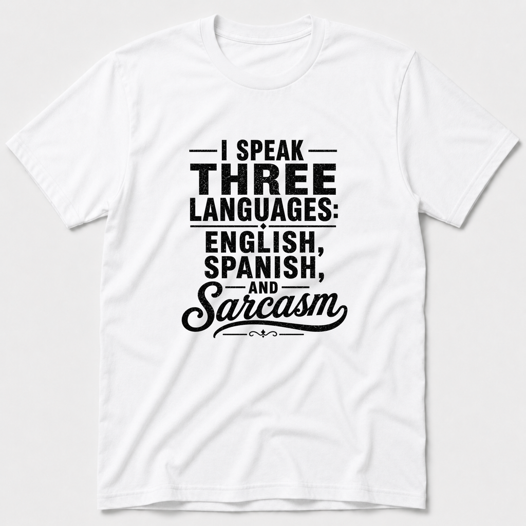 Three Languages T-Shirt