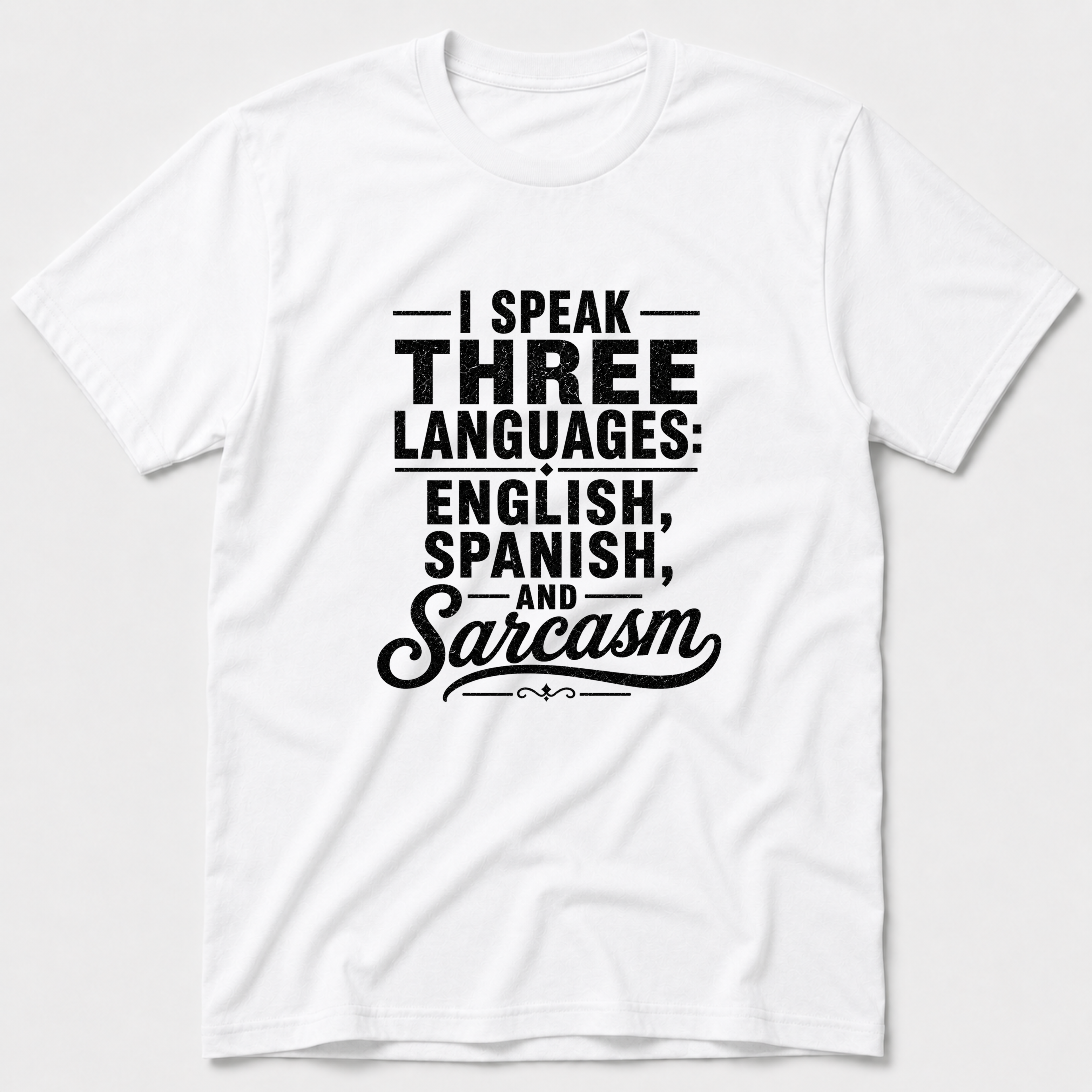 Three Languages T-Shirt