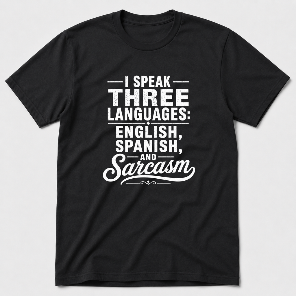 Three Languages T-Shirt