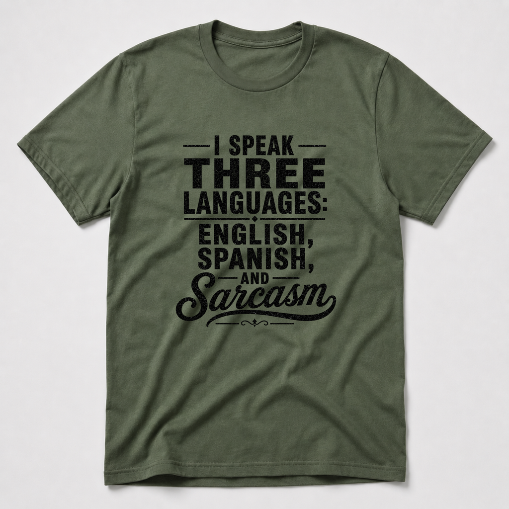 Three Languages T-Shirt