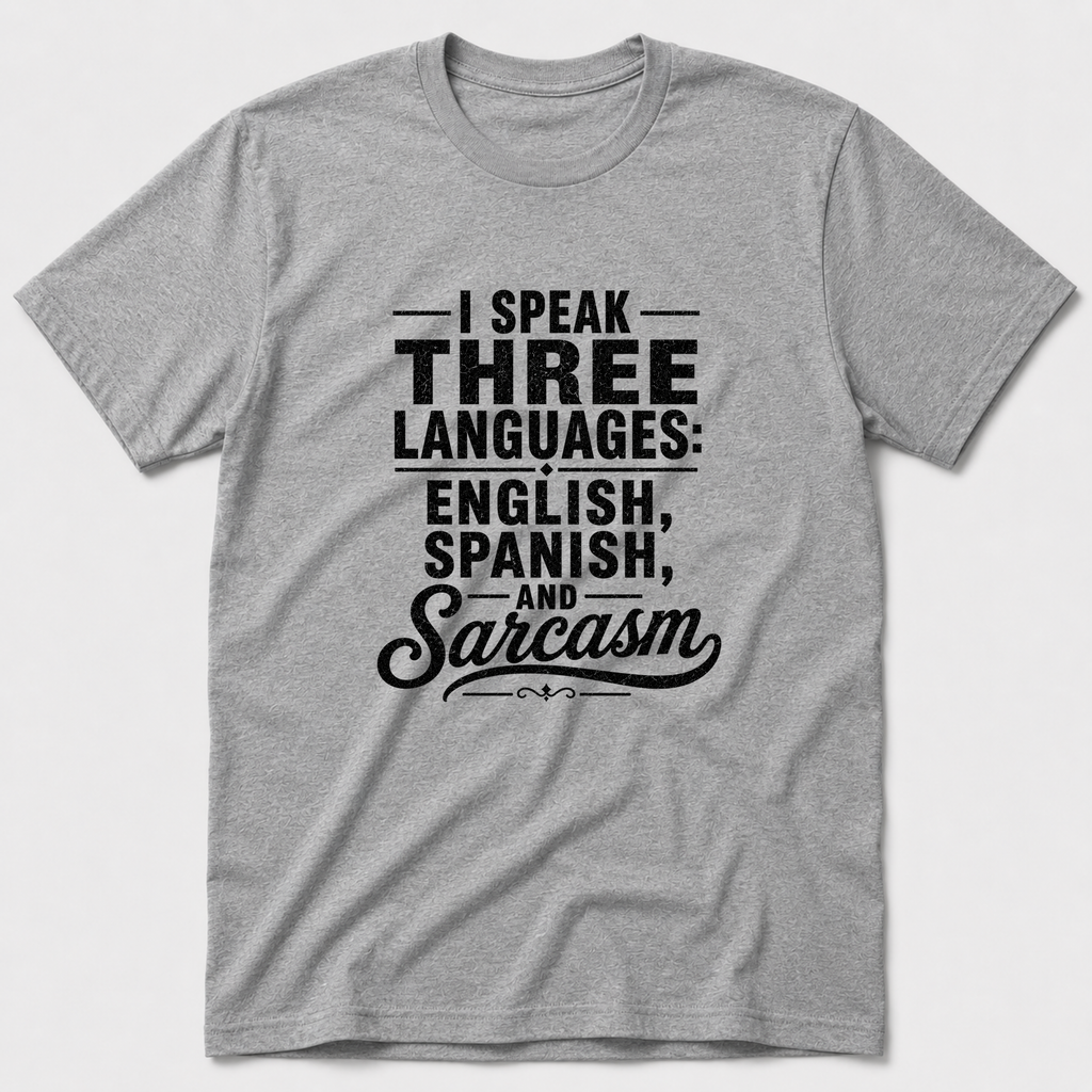 Three Languages T-Shirt