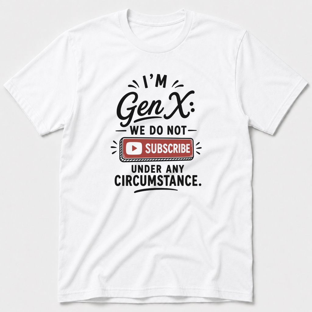 We Do Not Subscribe T-Shirt