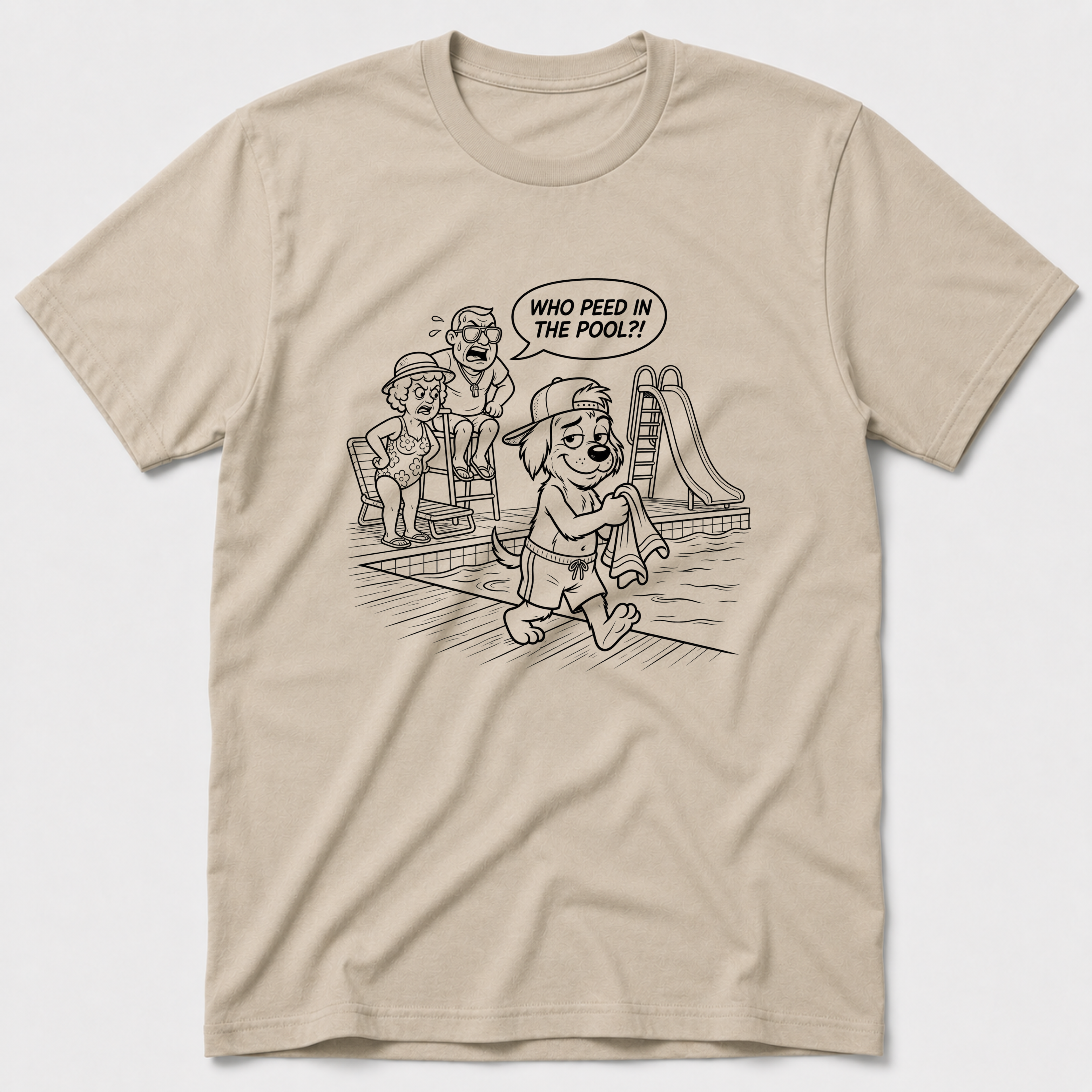 Who Peed In The Pool?! T-Shirt
