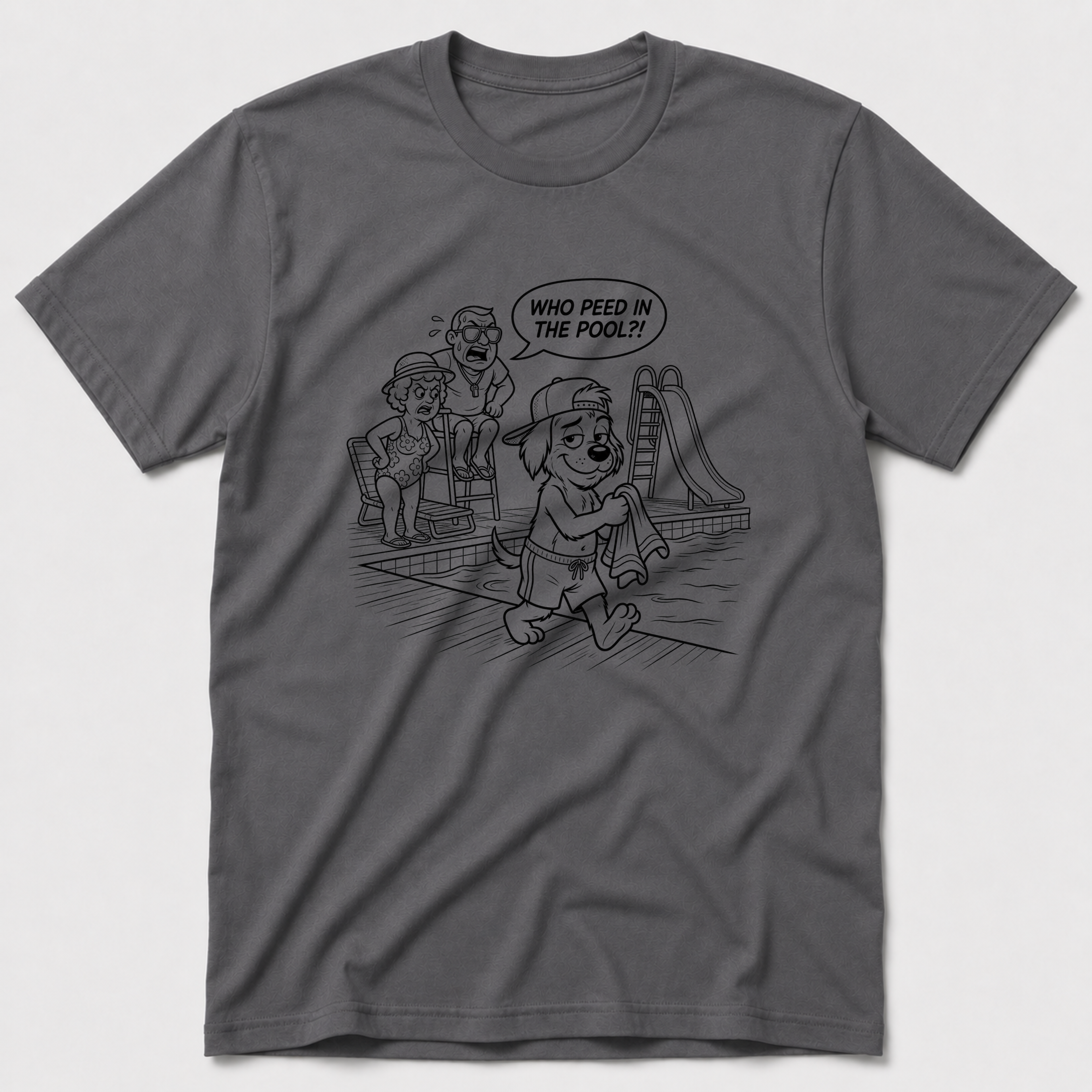 Who Peed In The Pool?! T-Shirt